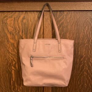 Nine West pink shoulder bag pleather